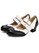 Pointu Orteil Conique Talon Escarpins Boucle Chaussures 5