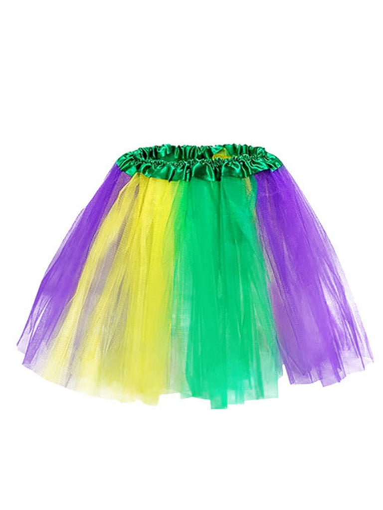 8PCS Ensemble d'accessoires multicolores pour fête de carnaval