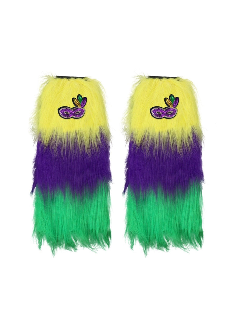 8PCS Ensemble d'accessoires multicolores pour fête de carnaval