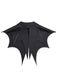 Col amovible noir gothique en forme d'ailes de chauve-souris