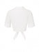 [Prévente] Chemisier blanc boutonné en pur coton des années 1960