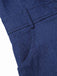 [Prévente] Combishort en jean bleu uni en coton à poches des années 1970