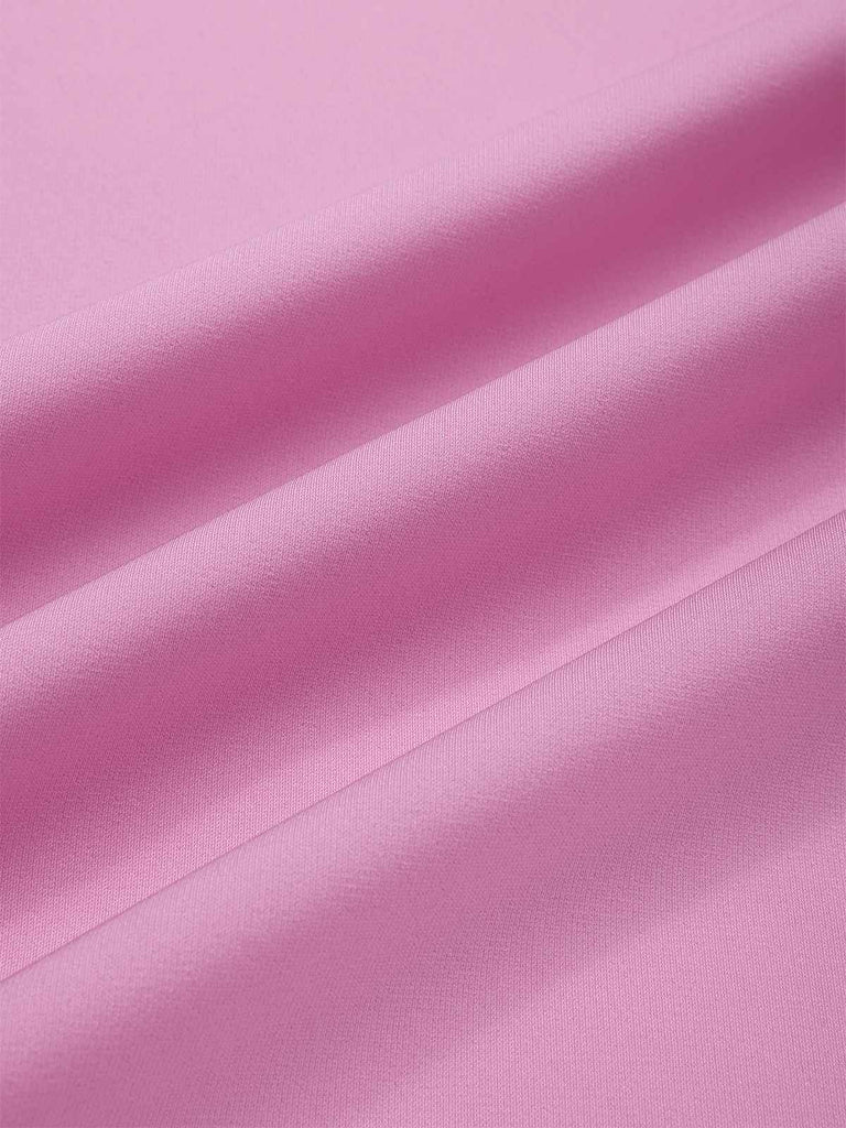 [Prévente] Combinaison rose à poches et col cranté des années 40