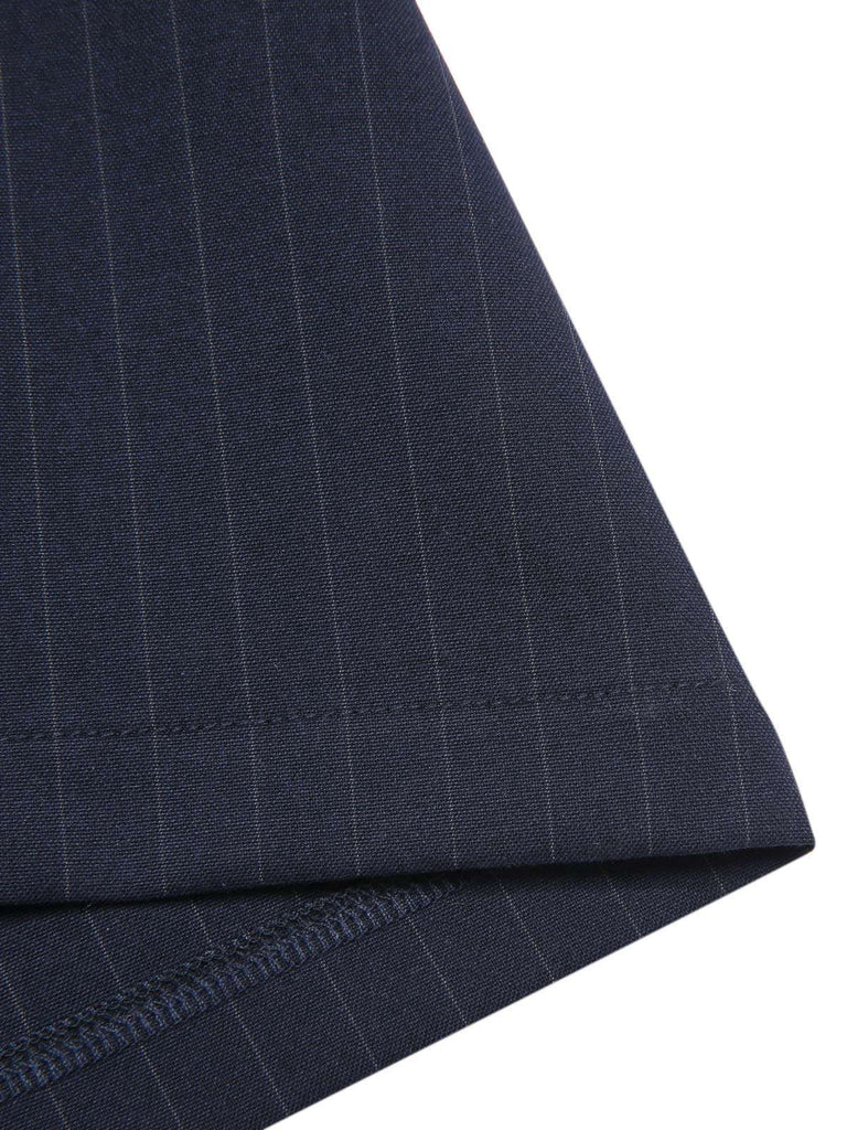 [Prévente] Combinaison taille haute à rayures fines gris foncé des années 1930