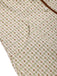[Prévente] Combishort en coton beige à col pétale des années 1940