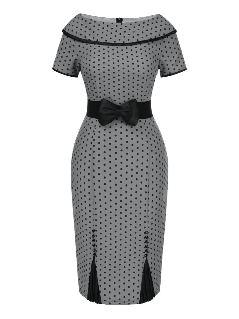 Robe Évasée Noir Vintage - Éternel Vintage Robe Évasée Noir Vintage - Éternel Vintage