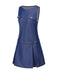 [Prévente] Robe bleue en jean à col bateau années 60
