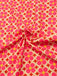 [Prévente] Robe orange imprimé fleurs contrastées boutonnée années 1960
