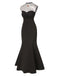 [Prévente] Robe noire toile d'araignée Mavis Hotel Transylvania années 1970