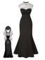 [Prévente] Robe noire toile d'araignée Mavis Hotel Transylvania années 1970