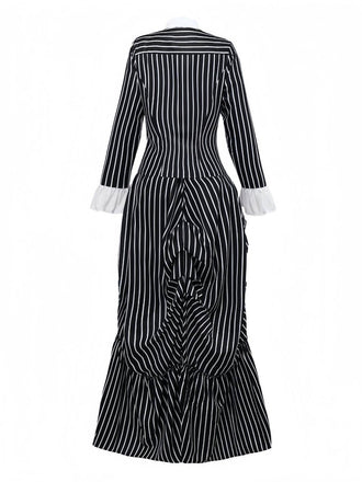 Costume rayé noire L'Étrange Noël de Monsieur Jack années 1940