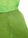 [Prévente] Mini-robe verte à ourlet pétales style fée Clochette des années 1970