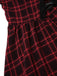 [Prévente] Robe corset rouge gothique à lacets années 1980