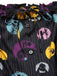 [Prévente] Robe Jack & Sally noire à épaules dénudées années 1950
