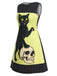 Robe Sans Manches Chat Crâne À Pois Années 1960