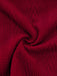 [Prévente] Pull tricoté rouge à épaules dénudées années 1950