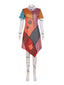 Robe Sally multicolore cauchemar Halloween années 1940