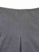 [Prévente] 2PCS hauts torsadés en maille et jupe plissée rouge et gris des années 60