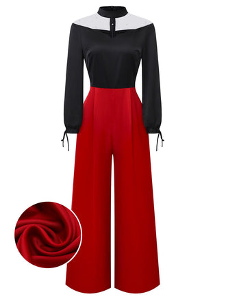 [Prévente] Combinaison noire en résille transparente et perles années 1930