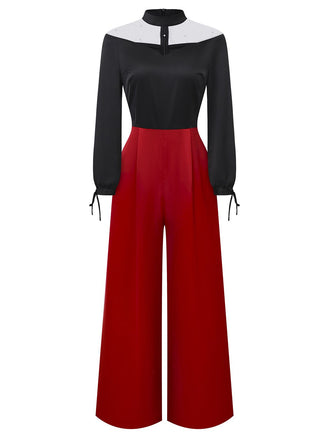 [Prévente] Combinaison noire en résille transparente et perles années 1930