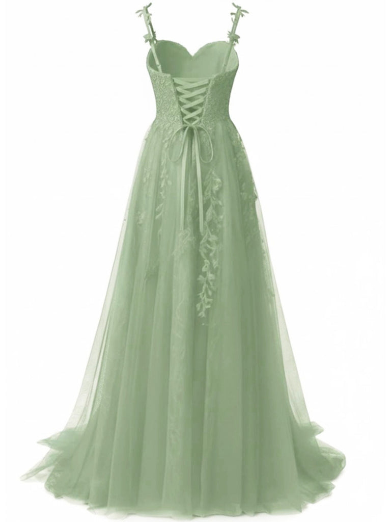 Robe longue rose tulle dentelle fines bretelles 1930s