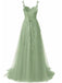 Robe longue rose tulle dentelle fines bretelles 1930s
