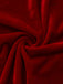 Ensemble robe en velours rouge pour Mme Claus des années 1930