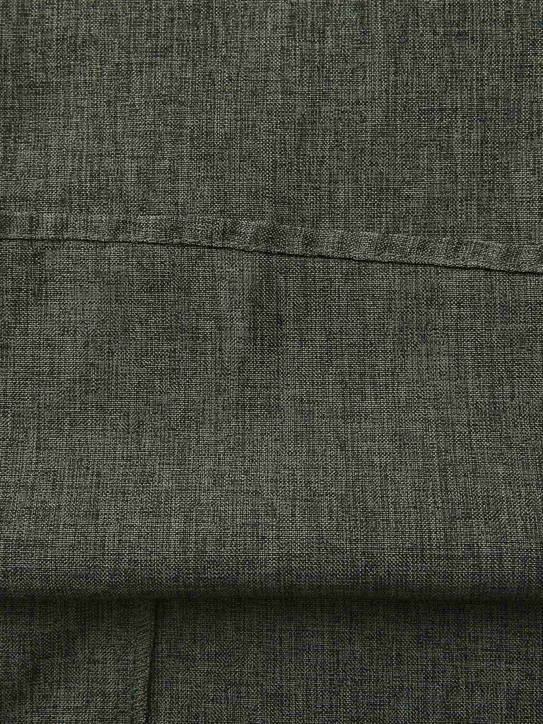 Robe boutonnée col cranté manches lanternes des années 1940