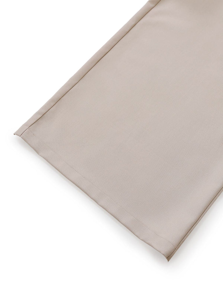 [Prévente] Combinaison patchwork kaki col nœud papillon années 60