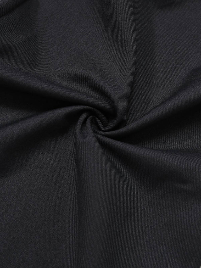 [Prévente] Combinaison Bouffante Gris Fausse Deux Pièces Col Johnny Années 1950