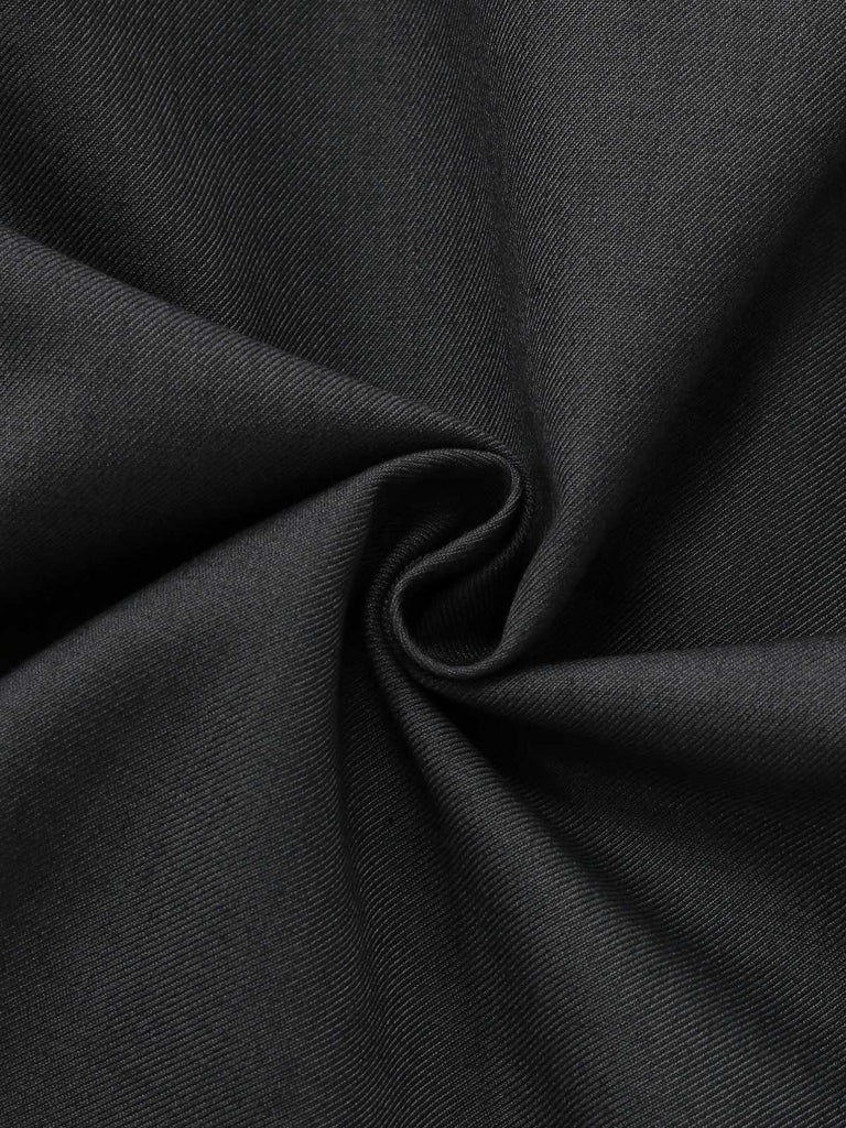 [Prévente] Robe deux-pièces grise col Claudine dentelle années 60