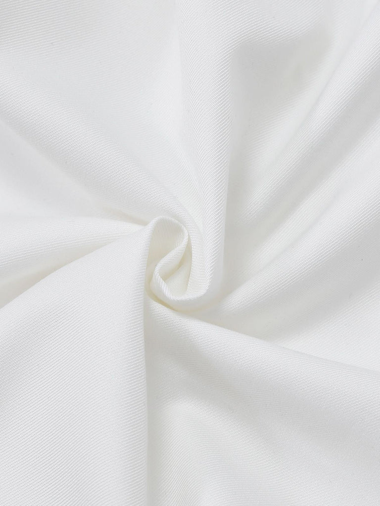 [Prévente] Combinaison rouge volants et perles colorblock années 1930