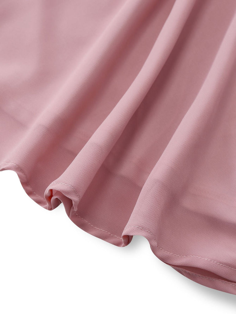 Robe patchwork sans manches à sequins et perles années 1950