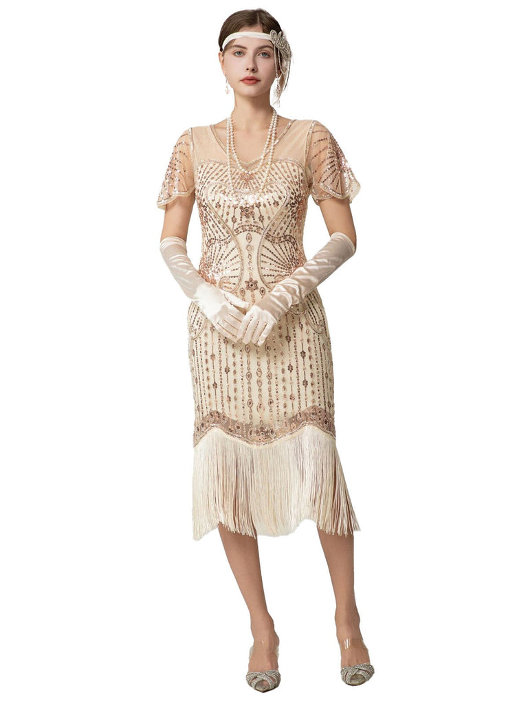 PLULON robes des années 1920 pour femmes, robes de cocktail à franges à paillettes Gatsby Flapper des années 1920 avec ensemble d'accessoires des années 20, costumes des années 20 rugissantes PLULON robes des années 1920 pour femmes, robes de cocktail à franges à paillettes Gatsby Flapper des années 1920 avec ensemble d'accessoires des années 20, costumes des années 20 rugissantes