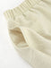 2PCS Beige Volant à Lacets Cardigan & Short Set Années 1940 9