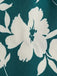 2 Pièces Tropical Floral Imprimé Bustier & Short Ensemble Années 1930 5