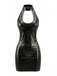 Robe Disco Cuir Verni Brillant années 80 4
