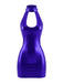 Robe Disco Cuir Verni Brillant années 80 6