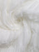 Robe Blanche Sans Manches à Décolleté Plongeant et Taille Froncée Années '50 6