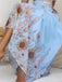 Robe Halter Col V Sunflower Fitted Waist Évasé Années 1950 3