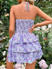Robe Petites Fleurs Floral Découpé Ombrelle Années 1960 10