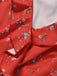 [Prévente] Robe Sans Manches Floral Volant Col V Petites Fleurs Rouge Années 1940 8