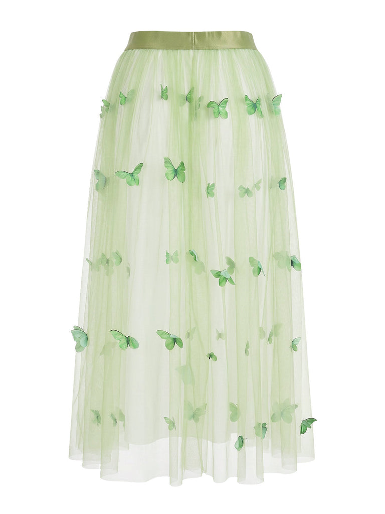 [Prévente] Robe Épaules Dénudées Nœud avec Amovible Papillon Tulle Superposition Années 1950 8