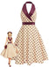 [Pre-Sale] Apricot 1950s Vintage Classic Dress 2