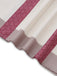 Robe Évasée Rose Bretelles Fines Beige Années 1950 7