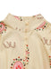 Light Yellow 1950s Vintage Classic Two Piece Set 7