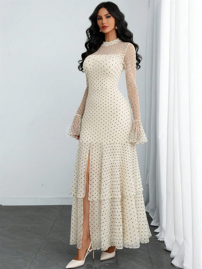 1930s Polka Dot Vintage Classic Dress 7