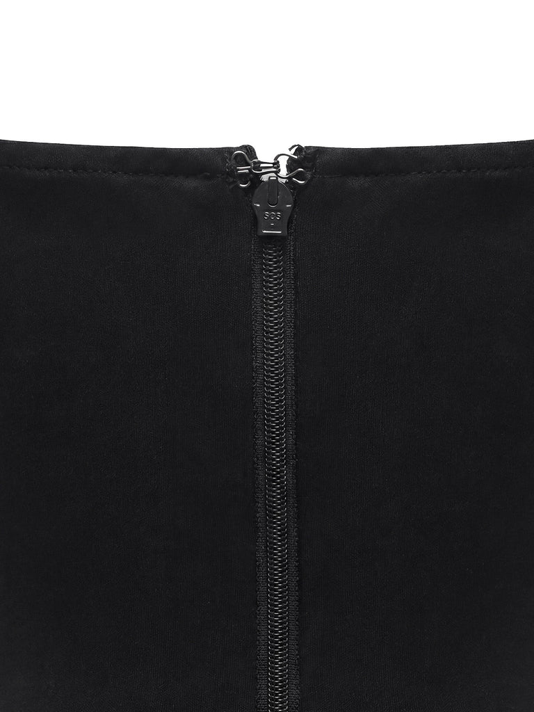 [Pre-Sale] Black 1960s Cami Vintage Classic Dress 8