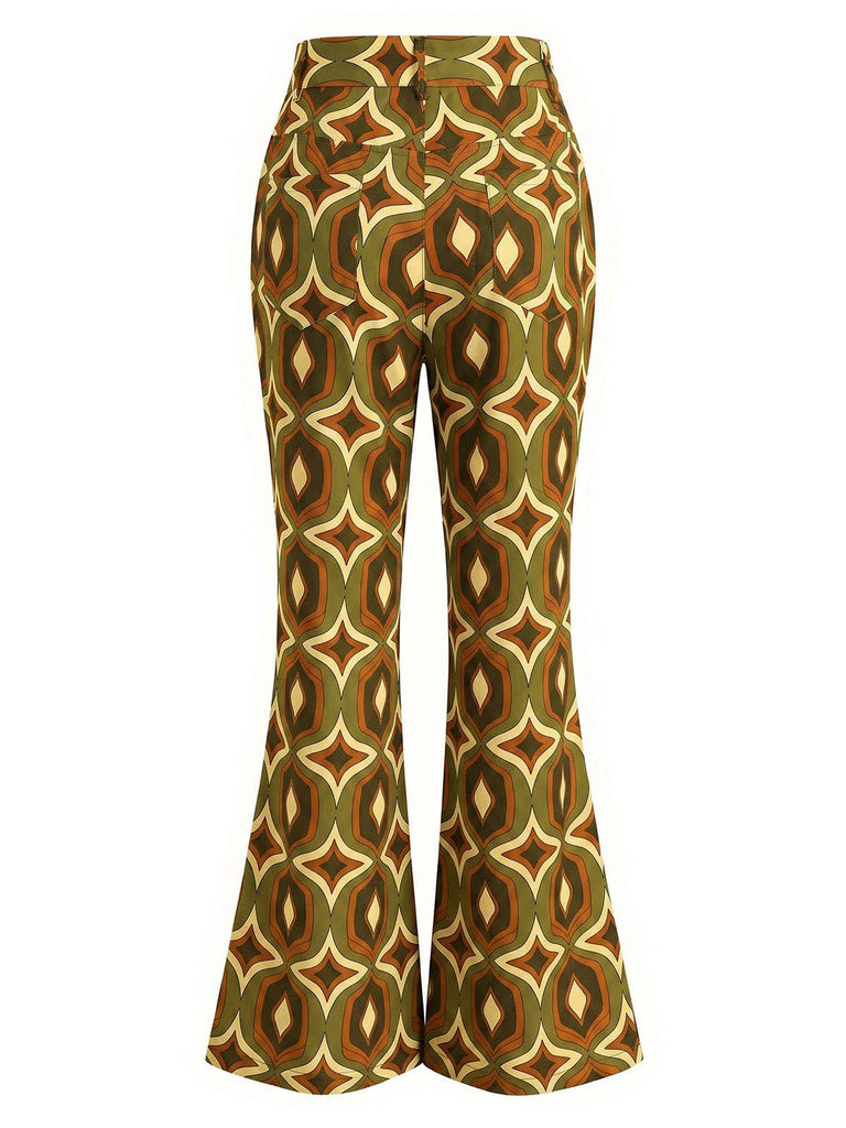 [Pre-Sale] 1970s Floral Vintage Classic Pants 4