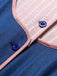 [Prévente] Robe Bleue & Rose Col Revers Rayée Effet 2PCS Années 1950 6